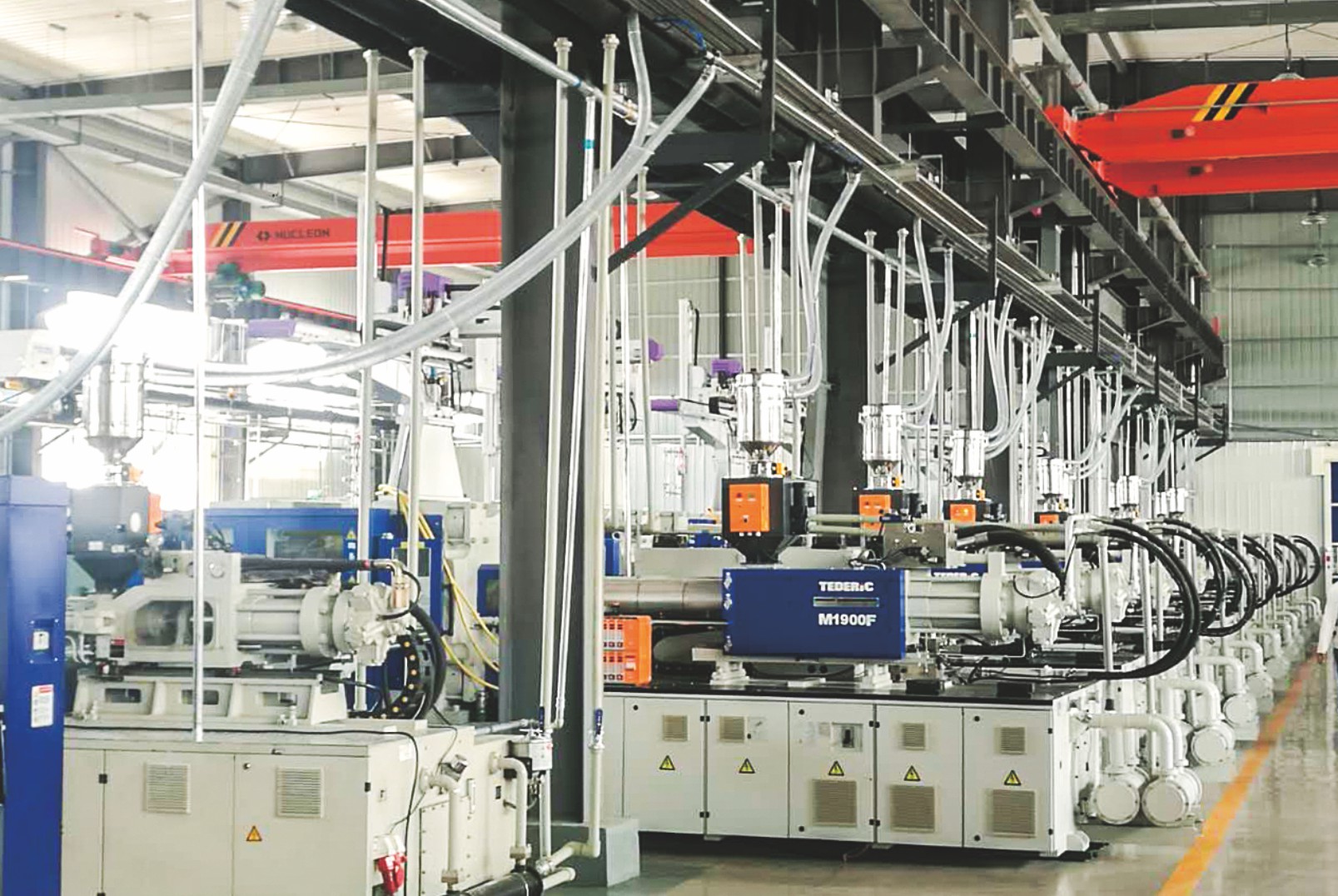 注塑机中央供料系统原理